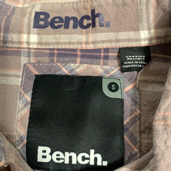Bench Pink Plaid Button Front Shirt - Picture 5 of 9